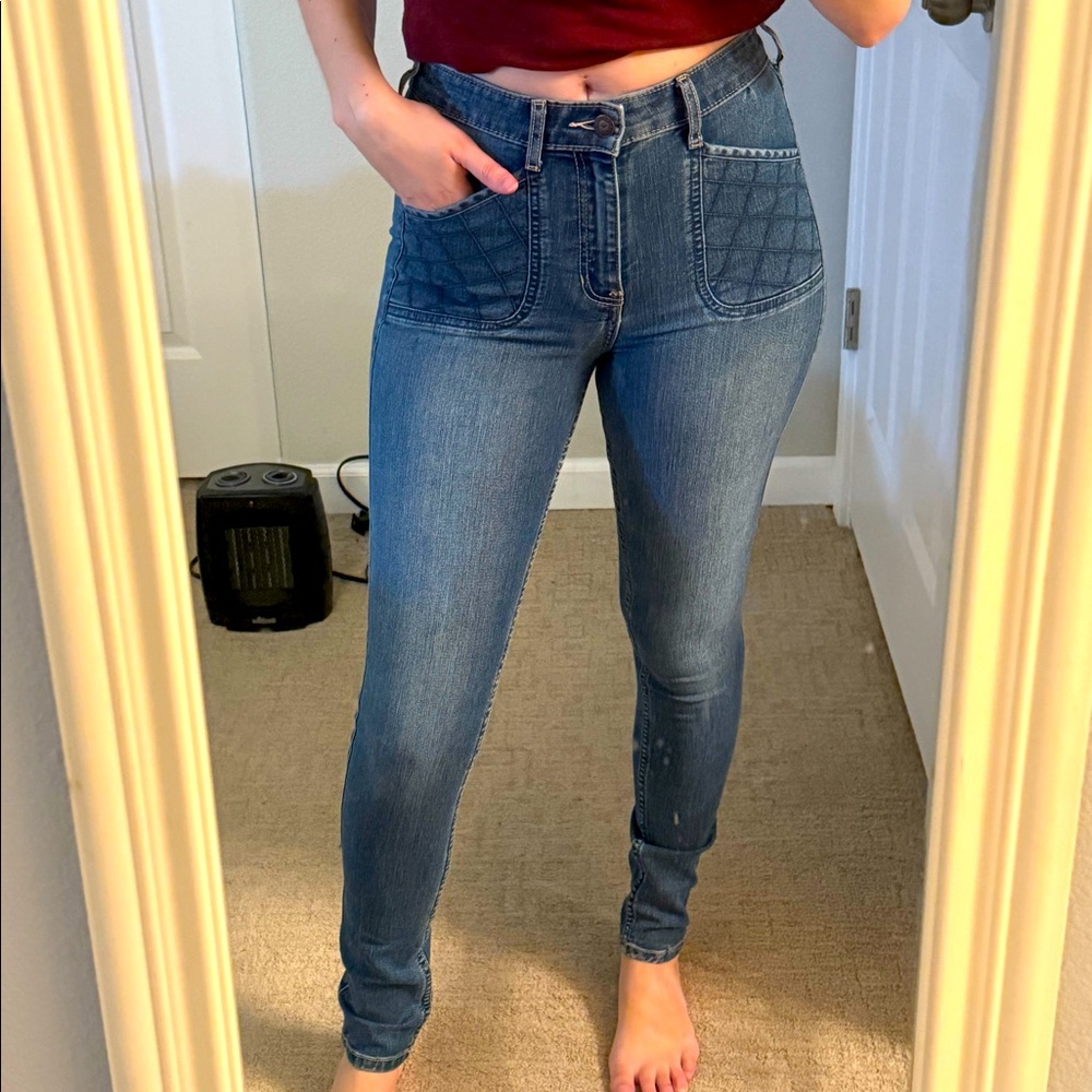 Hollister high rise skinny jeans